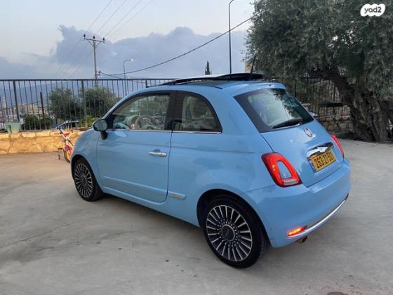 פיאט 500 Lounge דואולוג'יק 1.2 (69 כ"ס) [2016 ואילך] בנזין 2017 למכירה בנצרת עילית u002F נוף הגליל