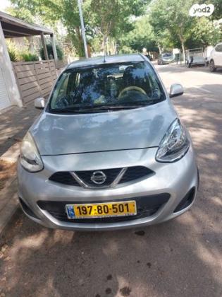 ניסאן מיקרה Visia אוט' 1.2 (80 כ''ס) בנזין 2018 למכירה באשדוד
