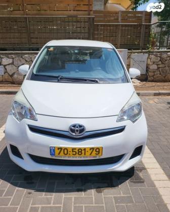 טויוטה ספייס ורסו Terra אוט' 1.3 (99 כ"ס) בנזין 2012 למכירה בחיפה