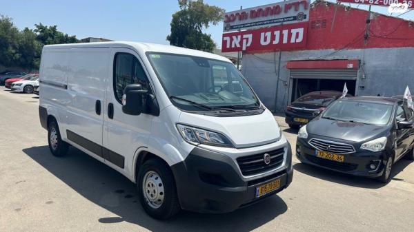 פיאט דוקאטו קצר/בינוני קצר/נמוך ידני דיזל 3 מק' 2.3 (130 כ"ס) דיזל 2019 למכירה בחיפה