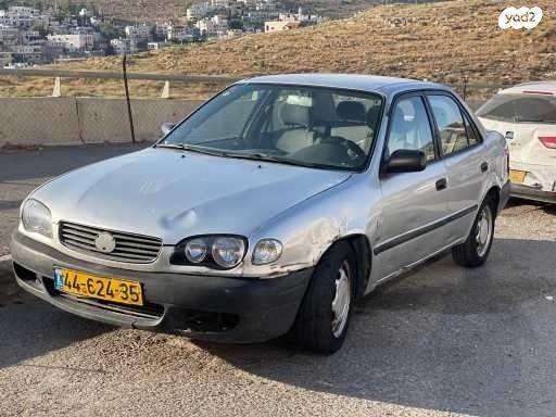 טויוטה קורולה Sun אוט' 1.6 (98-02) - 110 כ"ס בנזין 2002 למכירה בביתר עילית
