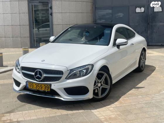 מרצדס C-Class קופה / קבריולט C200 AMG אוט' 2.0 (184 כ"ס) בנזין 2017 למכירה בנתניה