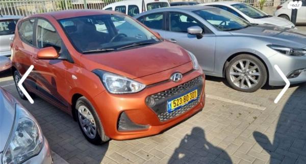 יונדאי i10 Prime אוט' 1.2 (87 כ"ס) בנזין 2018 למכירה בחדרה