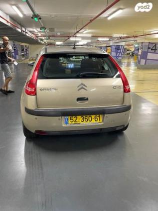 סיטרואן C4 SX אוט' 1.6 (110 כ''ס) בנזין 2007 למכירה בקרית מלאכי