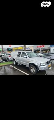 מאזדה B2500 4X4 4X4 SDX דאבל קבינה ידני דיזל 2.5 (109 כ''ס) דיזל 2004 למכירה בחיפה