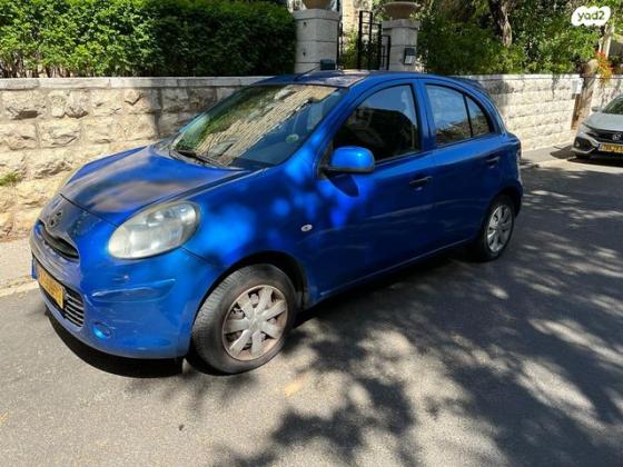 ניסאן מיקרה Visia אוט' 1.2 (80 כ''ס) בנזין 2012 למכירה בירושלים