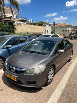 הונדה סיוויק סדאן החדשה Comfort אוט' 1.8 (140 כ''ס) בנזין 2010 למכירה בתל מונד