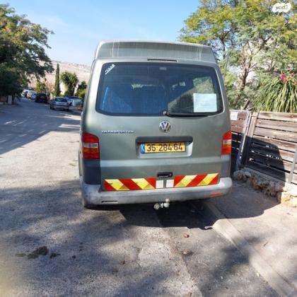 פולקסווגן טרנספורטר מסחרי/נוסעים קצר אוט' דיזל 3 מק' 3 דל' 2.5 (130 כ''ס) דיזל 2008 למכירה ברמלה