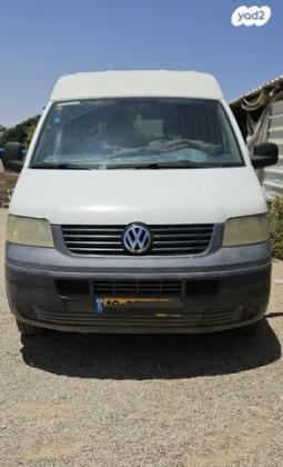 פולקסווגן טרנספורטר מסחרי/נוסעים קצר ידני דיזל 1.9 (102 כ''ס) דיזל 2008 למכירה בערד