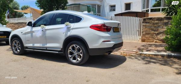 ב.מ.וו X4 4X4 XDRIVE20I Sport אוט' 2.0 (184 כ''ס) בנזין 2018 למכירה בחולון