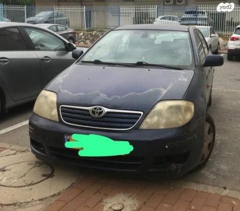 טויוטה קורולה GLI אוט' 1.6 (110 כ''ס) בנזין 2006 למכירה בעכו