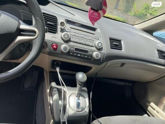הונדה סיוויק סדאן החדשה Comfort אוט' 1.8 (140 כ''ס) בנזין 2010 למכירה בתל מונד
