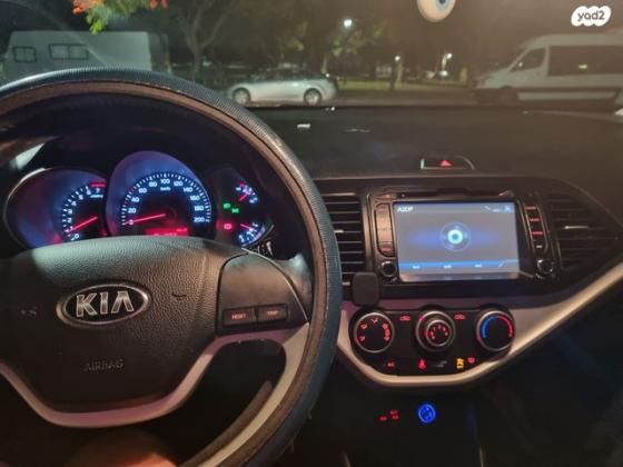 קיה פיקנטו Top אוט' + חלון גג מקורי 1.2 (85 כ''ס) בנזין 2016 למכירה באשקלון