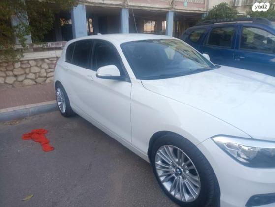 ב.מ.וו סדרה 1 118I S אוט' 5 דל' 1.5 (136 כ''ס) בנזין 2017 למכירה בבאר שבע