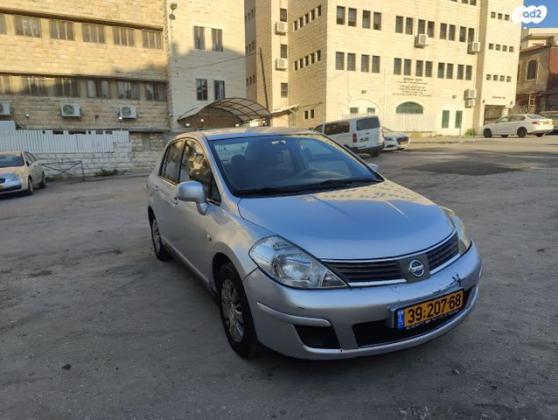 ניסאן טידה Business אוט' סדאן 1.6 (110 כ''ס) בנזין 2008 למכירה בירושלים