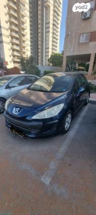 פיג'ו 308 Comfort Plus אוט' 1.6 (120 כ"ס) בנזין 2010 למכירה בפתח תקווה