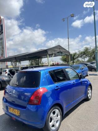 סוזוקי סוויפט GLX אוט' 1.5 (101 כ''ס) בנזין 2007 למכירה ברמלה