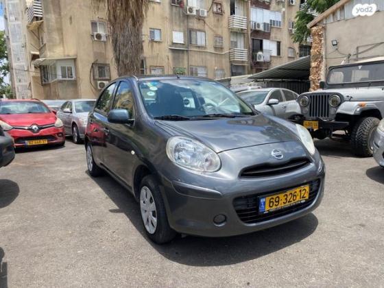 ניסאן מיקרה Acenta אוט' 1.2 (80 כ''ס) בנזין 2013 למכירה בפתח תקווה