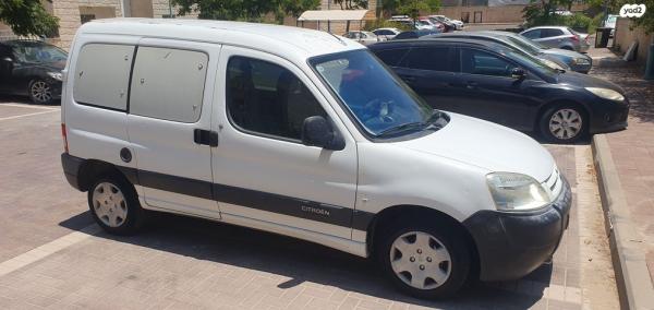 סיטרואן ברלינגו דור 1 (עד 2012) XN ידני דיזל 5 מק' 3 דל' 1.6 (75 כ"ס) [2007-2009] דיזל 2008 למכירה באלעד
