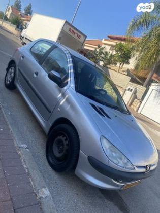 פיג'ו 206 One Line PK אוט' 1.6 (110 כ''ס) בנזין 2008 למכירה בכרמיאל