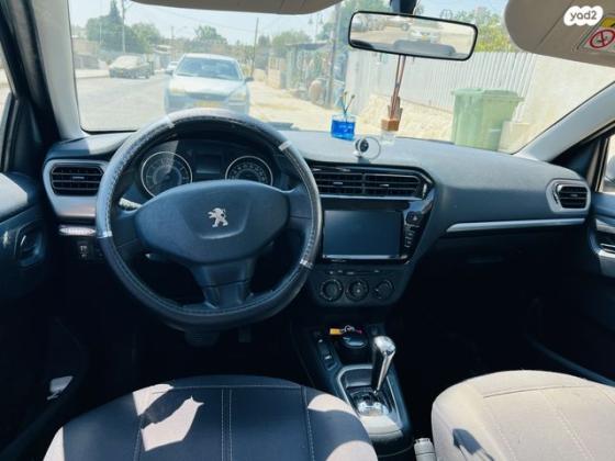 פיג'ו 301 Active רובוטית 1.2 (72 כ''ס) בנזין 2014 למכירה בבאר שבע