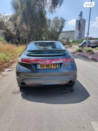 הונדה סיוויק האצ'בק החדשה Comfort אוט' 1.8 (140 כ''ס) בנזין 2010 למכירה בשדה משה