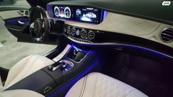 מרצדס S-Class S500E AMG הייבריד אוט' 3.0 (442 כ"ס) היברידי חשמל / בנזין 2017 למכירה בשרשרת