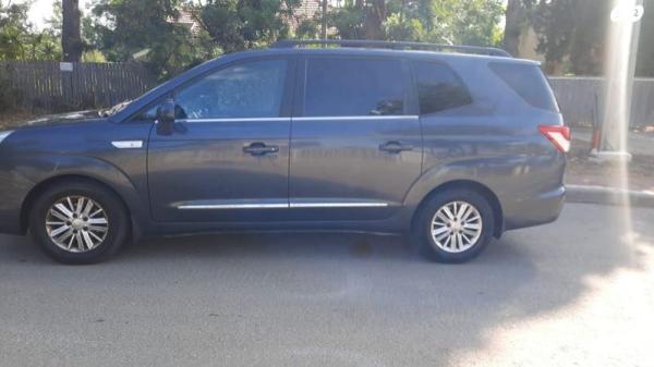 סאנגיונג רודיוס DLX אוט' דיזל 7 מק' 2.2 (178 כ"ס) דיזל 2017 למכירה בחדרה