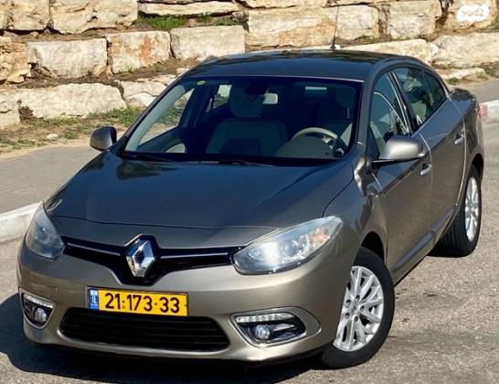 רנו פלואנס Privilege + SR אוט' דיזל 1.5 (110 כ''ס) דיזל 2015 למכירה בראשון לציון