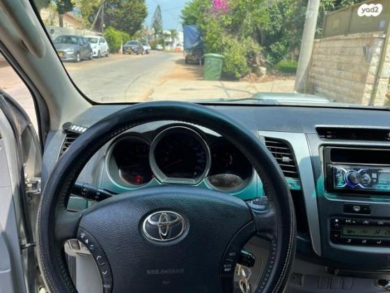 טויוטה היילקס ויגו 4X4 4X4 דאבל קבינה אוט' דיזל 3.0 (171 כ''ס) דיזל 2010 למכירה בחדרה