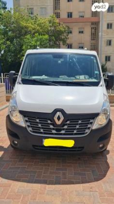 רנו מאסטר קצר/בינוני L3H1 ד.קבינה+ארגז ידני דיזל 4.5 טון 2.3 (150 כ"ס) דיזל 2018 למכירה ברחובות