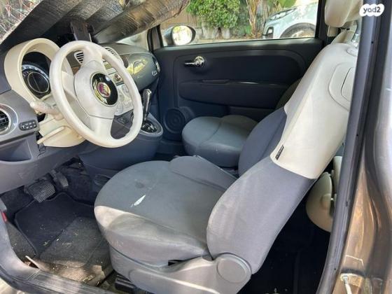 פיאט 500 Pop אוט' 1.2 (69 כ"ס) [2009-2014] בנזין 2012 למכירה בהרצליה