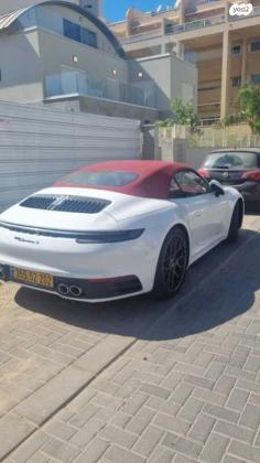 פורשה 911 קאררה S קבריולט אוט' 3.0 (450 כ''ס) בנזין 2021 למכירה בהרצליה