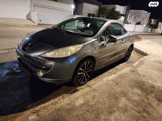 פיג'ו 207 CC קבריולט אוט' 1.6 (120 כ''ס) בנזין 2009 למכירה בבאר שבע