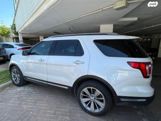 פורד אקספלורר Limited אוט' 7 מק' 3.5 (290 כ''ס) בנזין 2019 למכירה ביהוד מונוסון