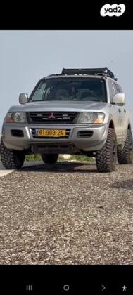 מיצובישי פג'רו ארוך 4X4 GLX אוט' דיזל 7 מק' 3.2 (165 כ''ס) דיזל 2001 למכירה בסח'נין