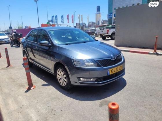 סקודה ראפיד Ambition הצ'בק אוט' 1.0 (95 כ"ס) בנזין 2018 למכירה בנתניה
