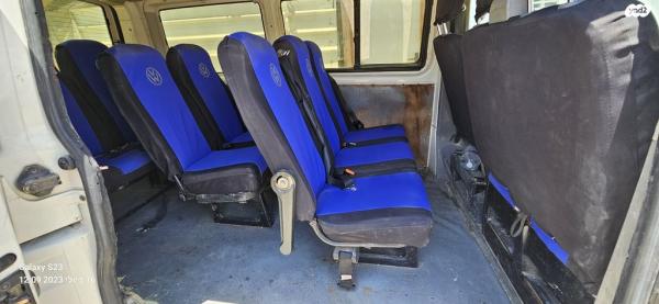 פולקסווגן טרנספורטר מסחרי/נוסעים קצר ידני דיזל 1.9 (102 כ''ס) דיזל 2008 למכירה בערד