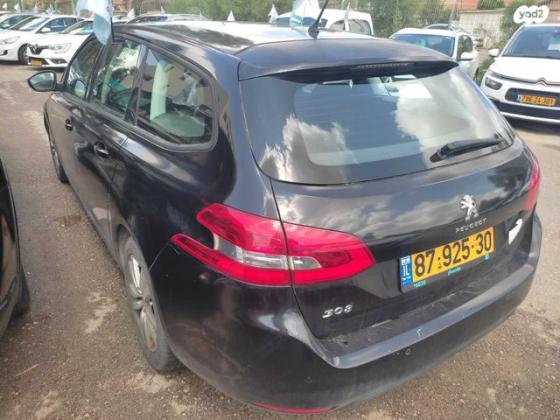 פיג'ו 308 Active SW סטיישן אוט' 1.2 (130 כ''ס) בנזין 2015 למכירה בנתיבות