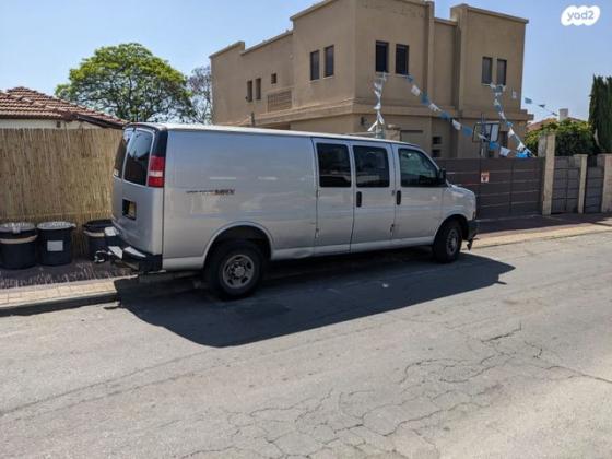 שברולט סוואנה ארוך Max סגור אוט' דיזל 4.5 טון 2.8 (181 כ''ס) דיזל 2018 למכירה ברחובות