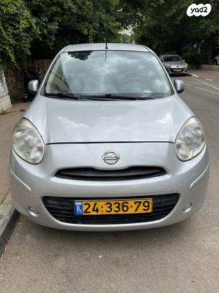 ניסאן מיקרה Visia אוט' 1.2 (80 כ''ס) בנזין 2011 למכירה בהרצליה