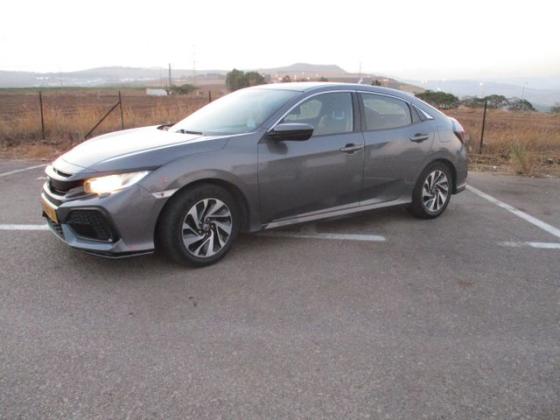 הונדה סיוויק האצ'בק החדשה Comfort אוט' 1.0 (126 כ''ס) בנזין 2018 למכירה בבאר שבע