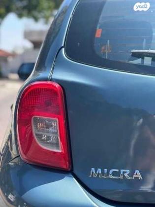 ניסאן מיקרה Visia אוט' 1.2 (80 כ''ס) בנזין 2018 למכירה בחולון