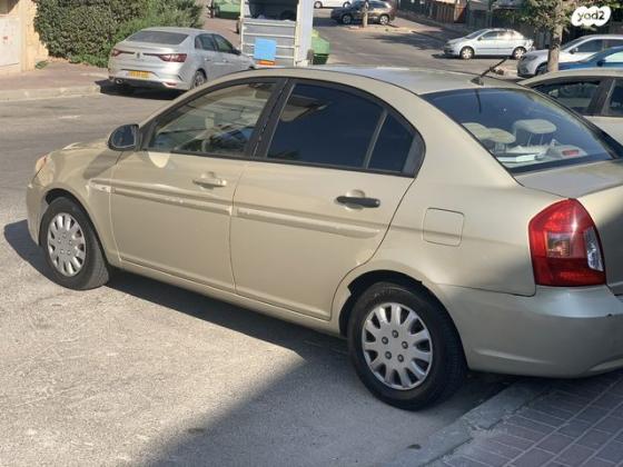 יונדאי אקסנט (עד 2012) GL אוט' 1.6 (112 כ''ס) בנזין 2008 למכירה בביתר עילית