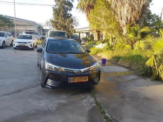 טויוטה קורולה Sun אוט' 1.6 (132 כ"ס) בנזין 2016 למכירה בירושלים