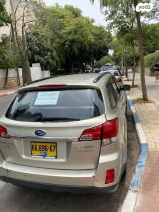 סובארו אאוטבק החדשה 4X4 X אוט' 2.5 (167 כ''ס) בנזין 2011 למכירה בכפר סבא