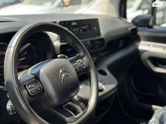 סיטרואן ברלינגו דור 3 (2018 ואילך) Live אוט' דיזל 5 מק' 1.5 (130 כ''ס) דיזל 2019 למכירה בראשון לציון