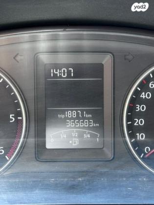 פולקסווגן טרנספורטר מסחרי/נוסעים Delivery Van קצר ידני דיזל 2.0 (84 כ''ס) דיזל 2010 למכירה בעומר