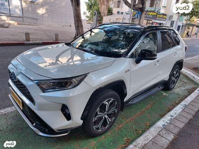 טויוטה RAV4 הייבריד 4X4 E-Motion פלאג-אין אוט' 2.5 (185 כ''ס) היברידי חשמל / בנזין 2021 למכירה בחיפה