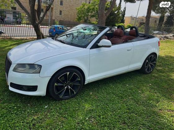 אאודי A3 Ambition קבריולט אוט' 2.0 (200 כ''ס) בנזין 2009 למכירה בירושלים